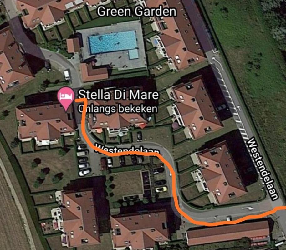 Stella Di Mare Lägenhet Middelkerke Exteriör bild